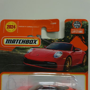 Porsche 911 Carrera  Cabriolet Matchbox NEU 