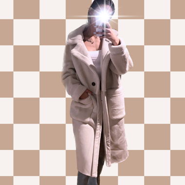CAPPOTTO BEIGE MORBIDO NUOVO