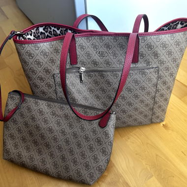 Borsa Shopper GUESS con Pochette - Nuova