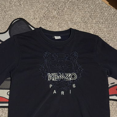 Kenzo Paris Pullover Grösse M, Dunkelblau 