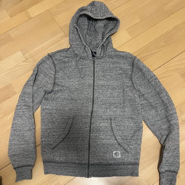 Pullover jacke mit reissverschluss