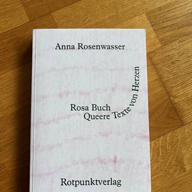 Rosa Buch von Anna Rosenwasser