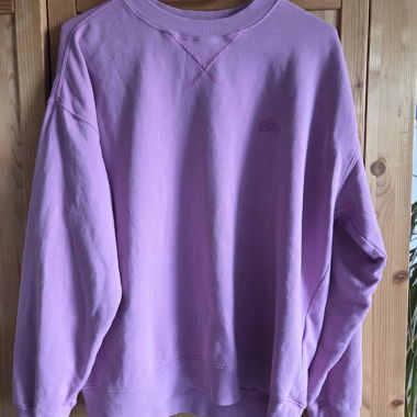 Felpa oversize Quiksilver rosa S