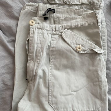 beige trousers