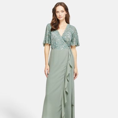 Abend- / Festkleid mint Gr 42
