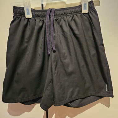 Pantaloncini neri corti traspiranti