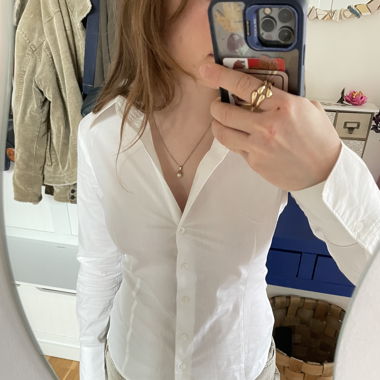 Shirt and cardigan set 