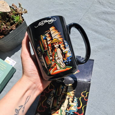 Ed Hardy Tasse (Black Mug)