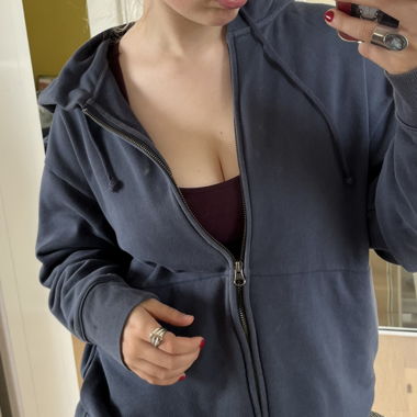 Muji Zip Up Hoode