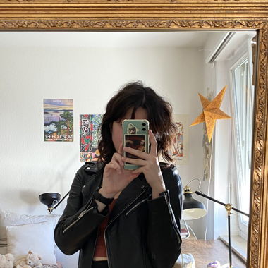 Leather jacket