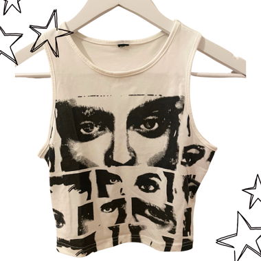 Printed Crop Top