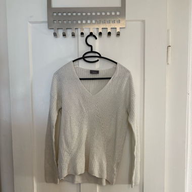 Pull blanc 
