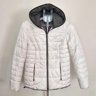 Veste matelassée BONITA blanche taille 38
