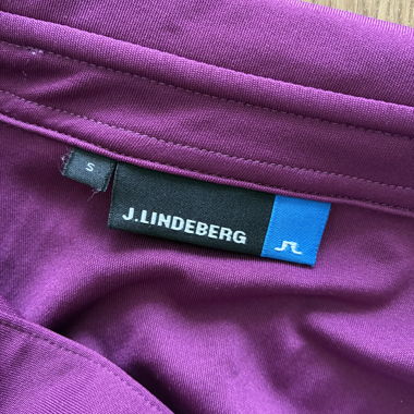J.Lindeberg Polo violet and white