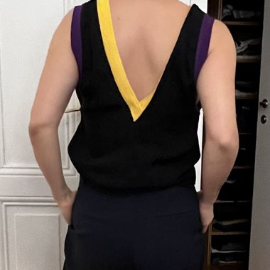 Sandro Tricolore Top