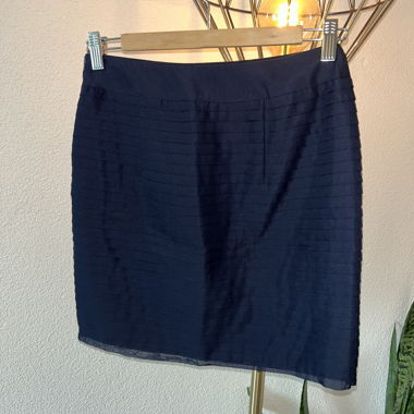 Gonna mini H&M con struttura, blu scuro