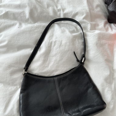 y2k leather handbag