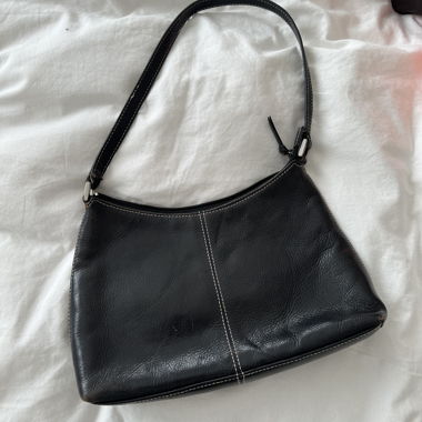 y2k leather handbag