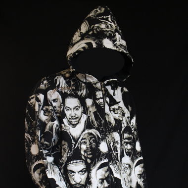 Vintage Time is Money_Zip Hoodie