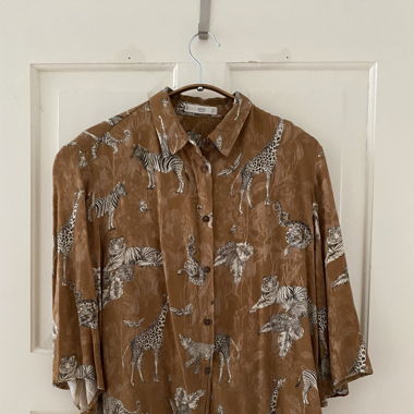Bluse Safari