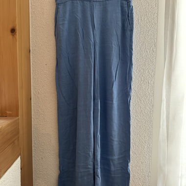 Blue Linen Trousers
