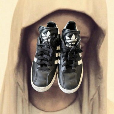 𐙚 Baskets Adidas Rétro Noir et Blanc 𐙚