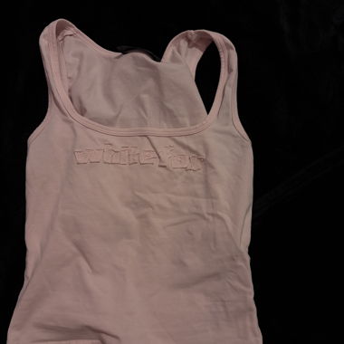 Haut sans manches rose White Fox