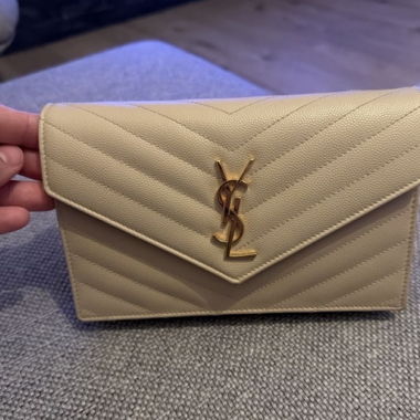 Borsa a tracolla beige YSL