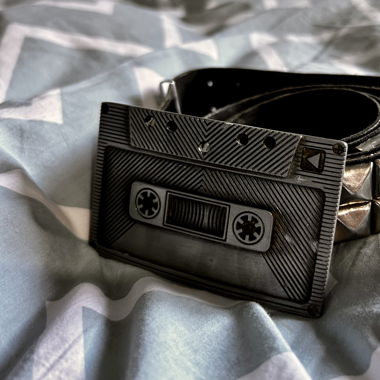Belt with silver studs 