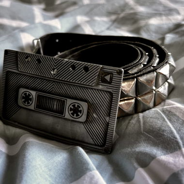 Belt with silver studs 