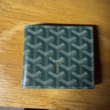 Portefeuille Goyard Vert