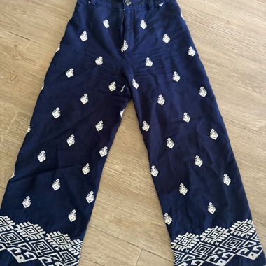 Pantalon Zara à motifs