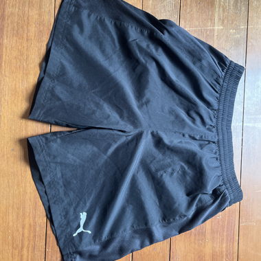 Short de sport Puma noir