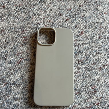 iPhone 14 Huelle beige