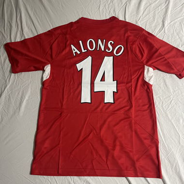 Maillot Liverpool Alonso 14 Finale C1 2005 T. M