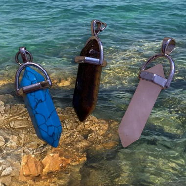 gemstone pendants