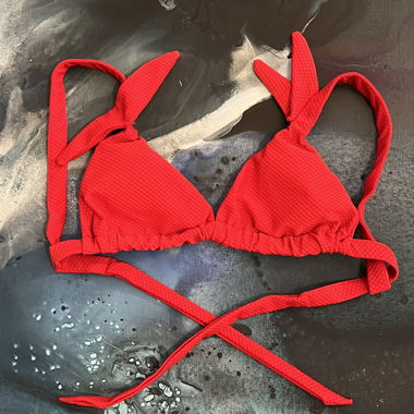 Red Bikini Top