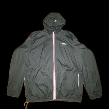 Giacca impermeabile con cappuccio Belowzero verde XL