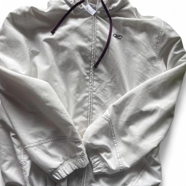 Light grey zip hoodie