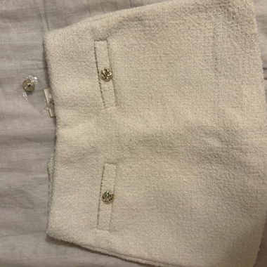 New: White Trousers Skirt Size 32