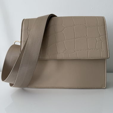 Sac bandoulière beige