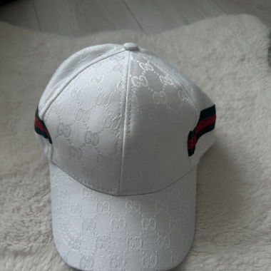 Weisse Gucci Cap