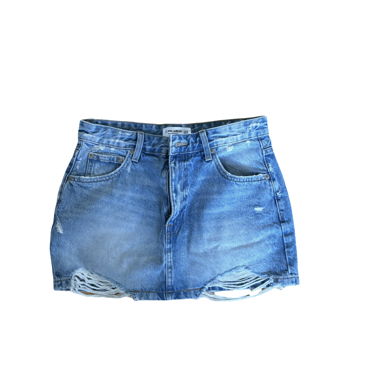 Pull&Bear Denim Mini Skirt