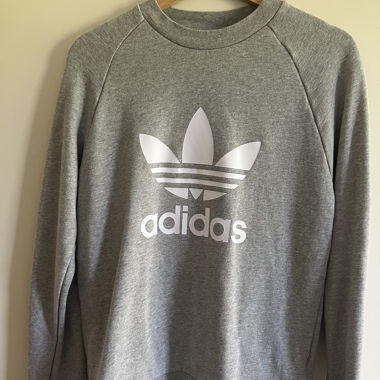 Adidas Sweatshirt grau