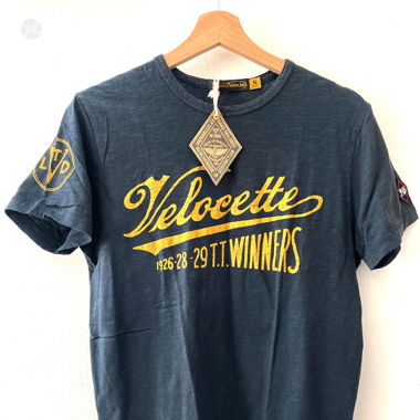 T-Shirt Johnson Motors Inc. USA Made VELOCETTE