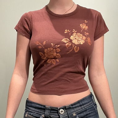 Braunes shirt / top Urban outiftter