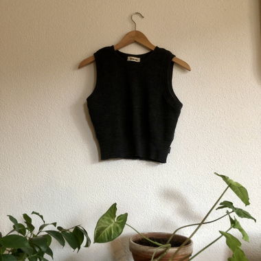 Weste Crop Top
