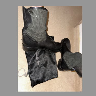 SOLD! Authentic made in italy python boots 