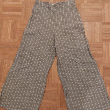 Pantaloni estivi larghi a righe