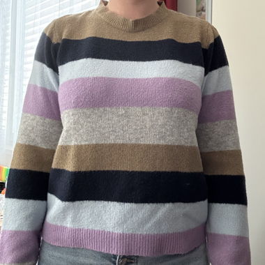 Maglione a righe ADPT.